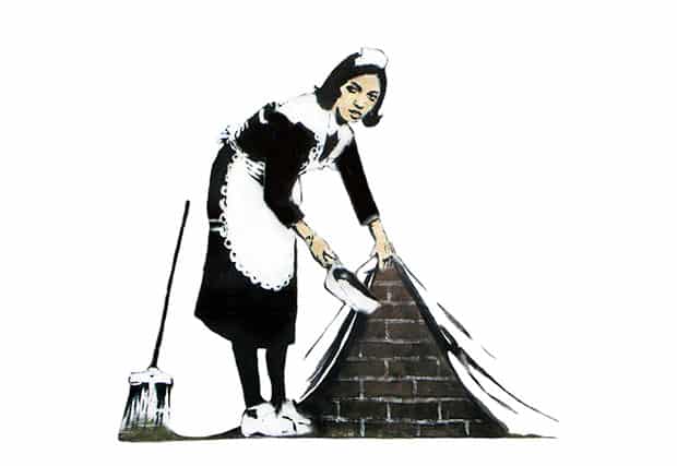 Banksy Maid