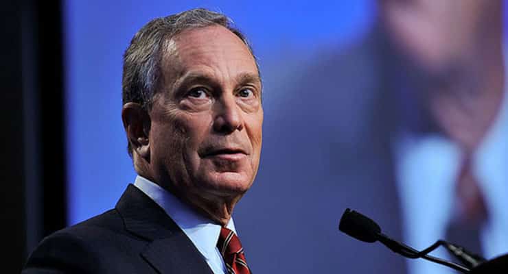 Billionaires Michael Bloomberg