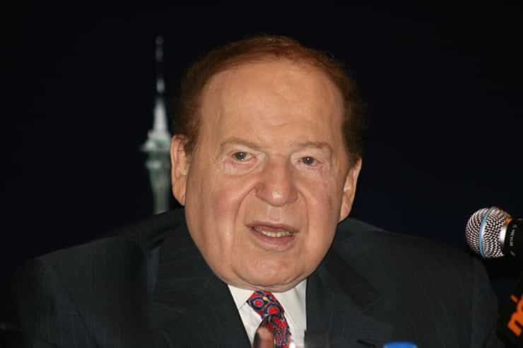Billionaires Sheldon Adelson