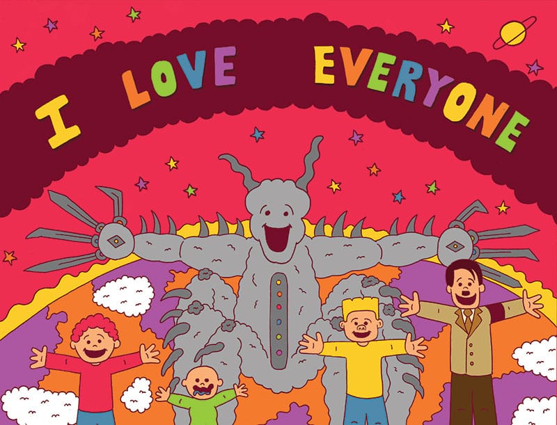 Ramin Nazer Love Everybody Comic