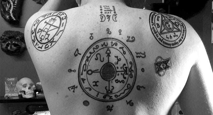 meanings tattoos and symbol witch Tattoos Guy Intense Most Got Occult the Ever This