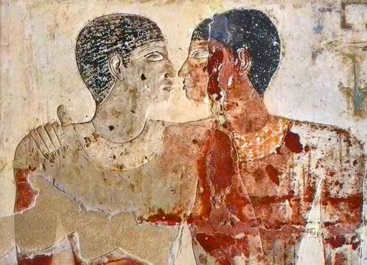 Egyptian couple Niankhkhnum and Khnumhotep LGBT