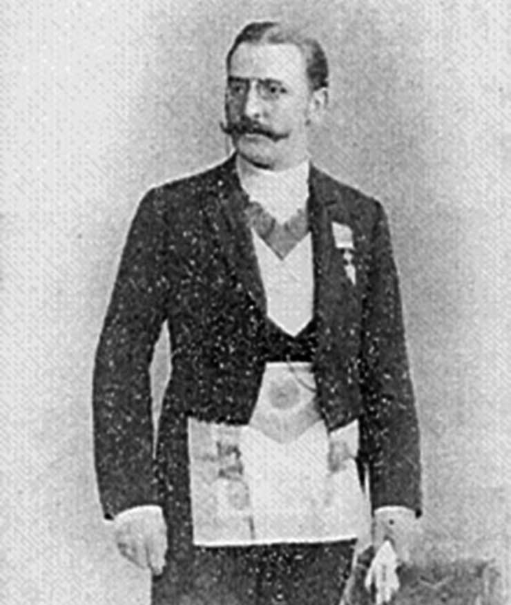 Theodore Reuss, blackballed Freemason and founder of the Ordo Templi Orientis.