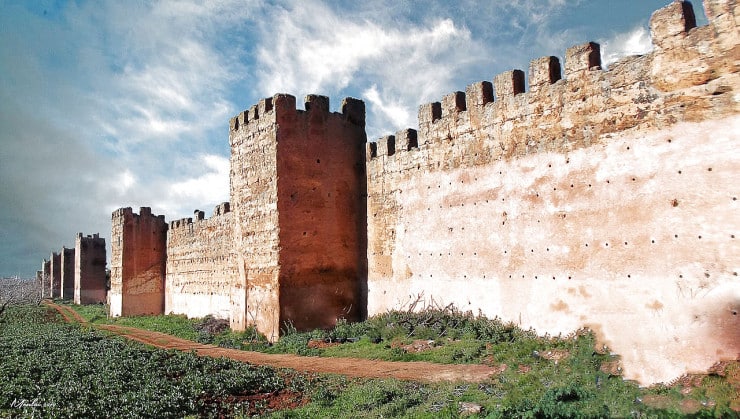 City walls of Mansoura, Tlemcen Province, Algeria Hogwarts