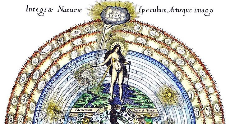 Mandalas Alchemical Integrae Naturae Fludd