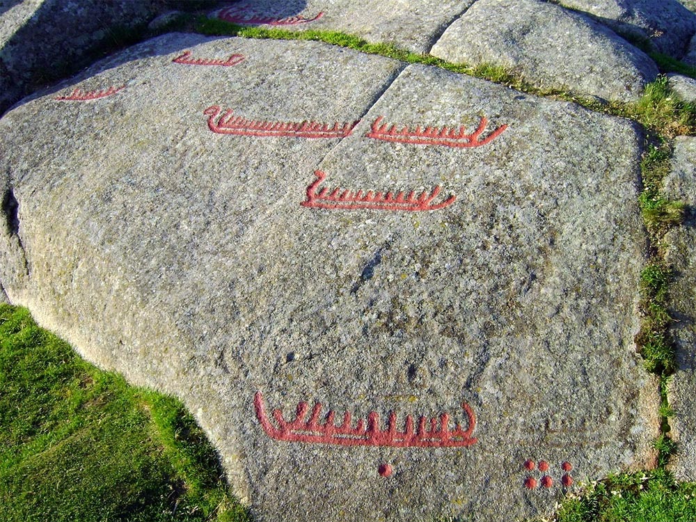 Megaliths Bronze Age Petroglyphs, Viking Ships, Norway