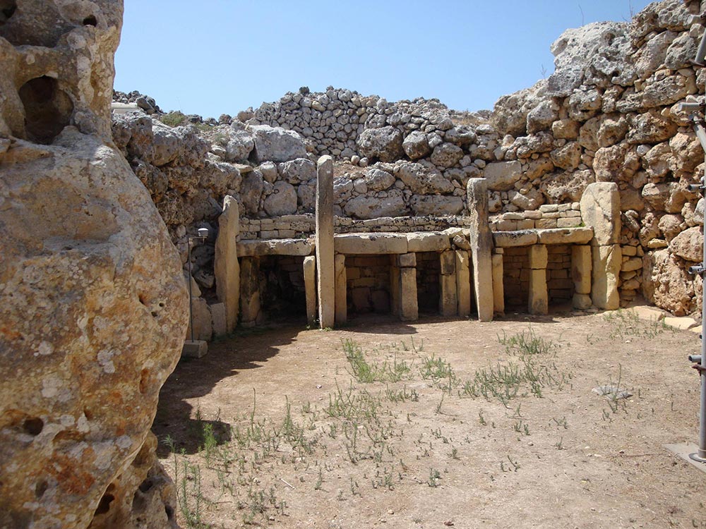 Megaliths Ggantija Malta