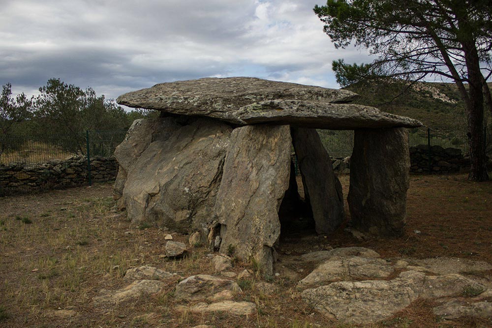 Megalith near Roses, Catalunya, Spain