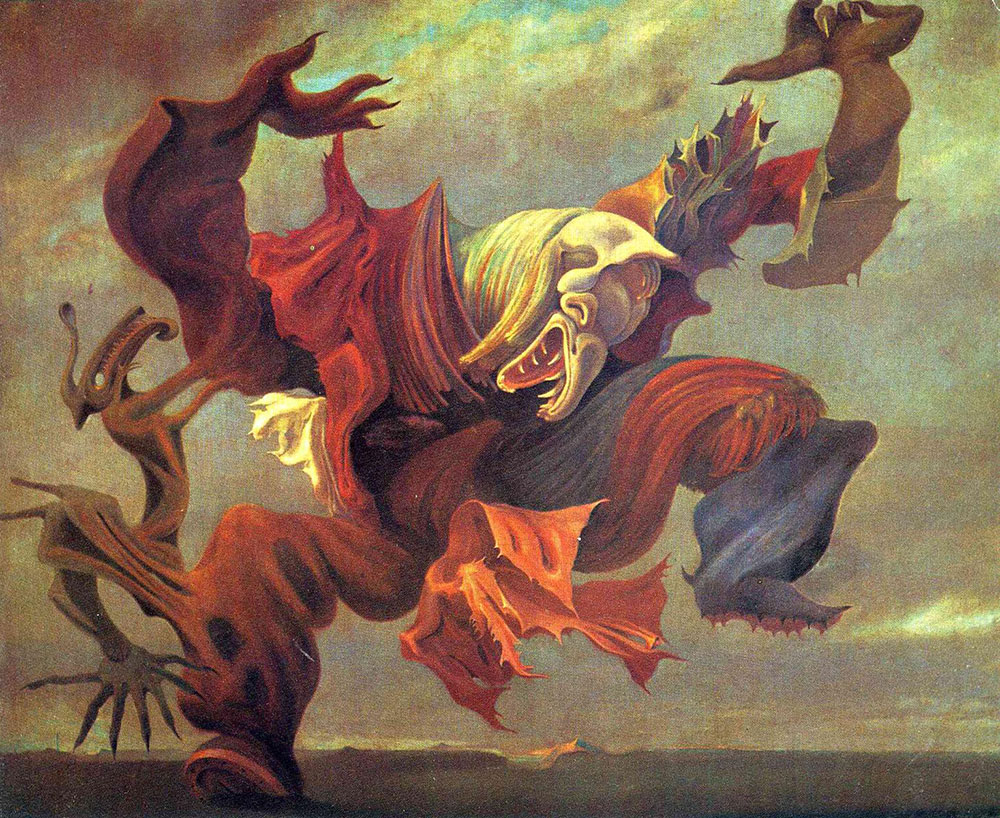 Max Ernst Angel of the Home or Triumph of Surrealism