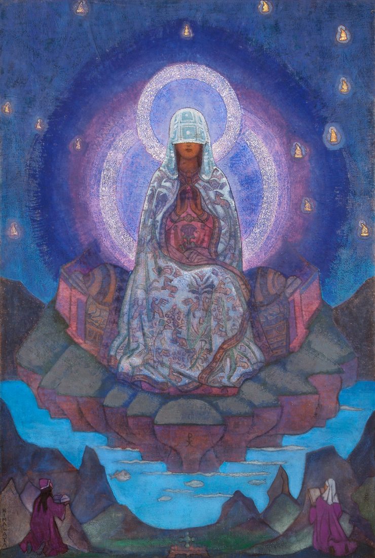 Mother of the World by Nicholas Roerich. Image via Wikiart.org.