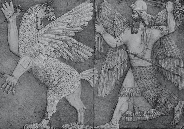 Tiamat Babylon Mythological Stories